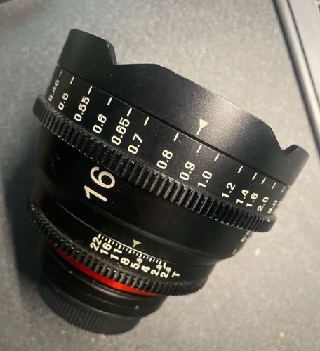 Xeen 16mm canon cine lens - 16mm, ef