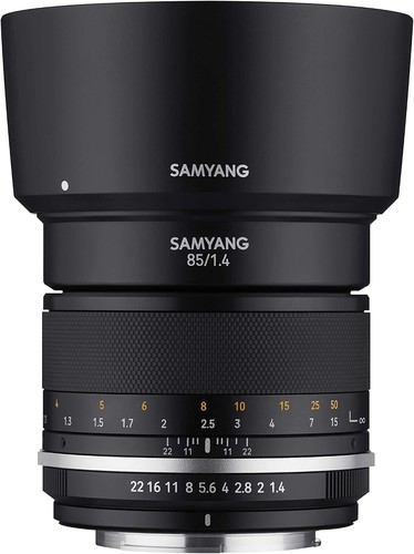 Samyang mk85 4 - 85, f1.4