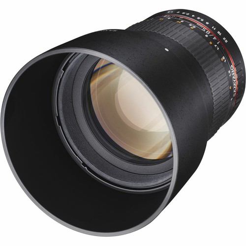 Samyang 4 obiettivo - 85, f1.4