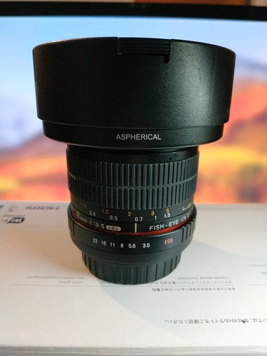 Samyang obiettivo fisheye - obiettivo, 8