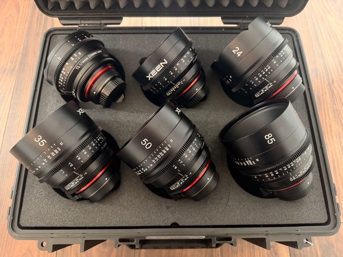 Set obiettivi samyang xeen - set,