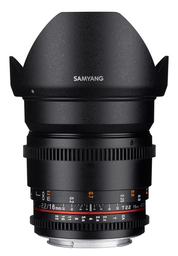 Samyang vdslr ed as - 16,