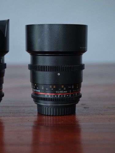 Set obiettivi samyang - set,