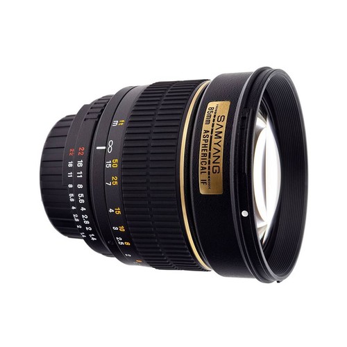 Samyang 85mm per canon - f1.4,