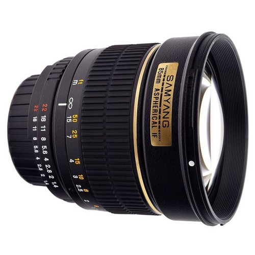 Samyang 85mm per canon - samyang, f1.4