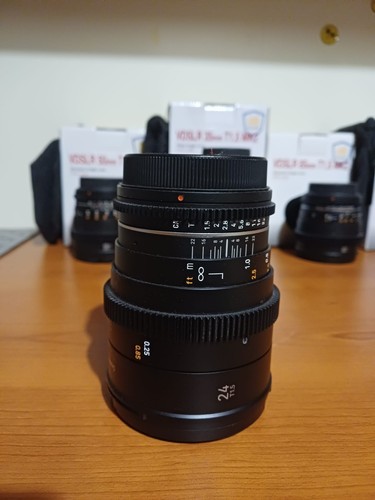 Samyang 24mm vdslr - t1.5,