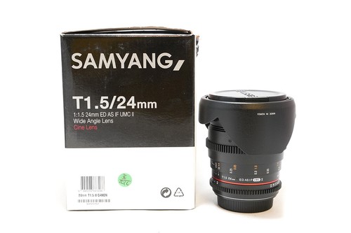 Obiettivo manuale samyang 24mm - obiettivo,