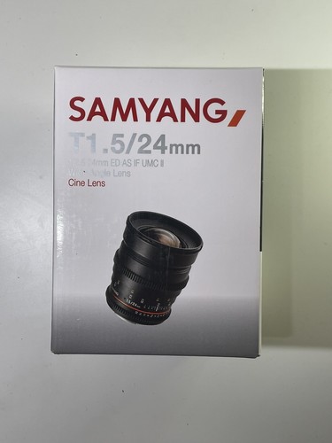 Samyang 24mm vdslr - samyang,